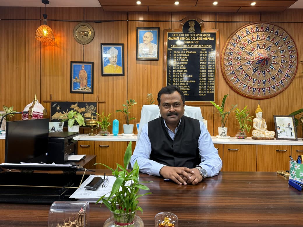 Dr. Devajit Choudhury Superintendent, GMC&H,Guwahati