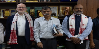 A high level team of Gates Foundation lead by Dr. Chris Elias, President, Global Development M. Hari Menon Director, India Country Office• Dr. Rajani Ved, Director- Health, India Country Office visited  GMCH on 7th July,2025