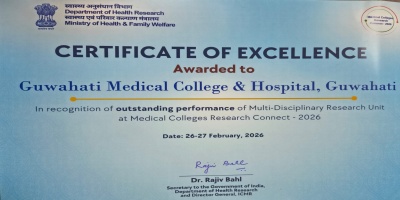 Certificate of Excellence-GMCH